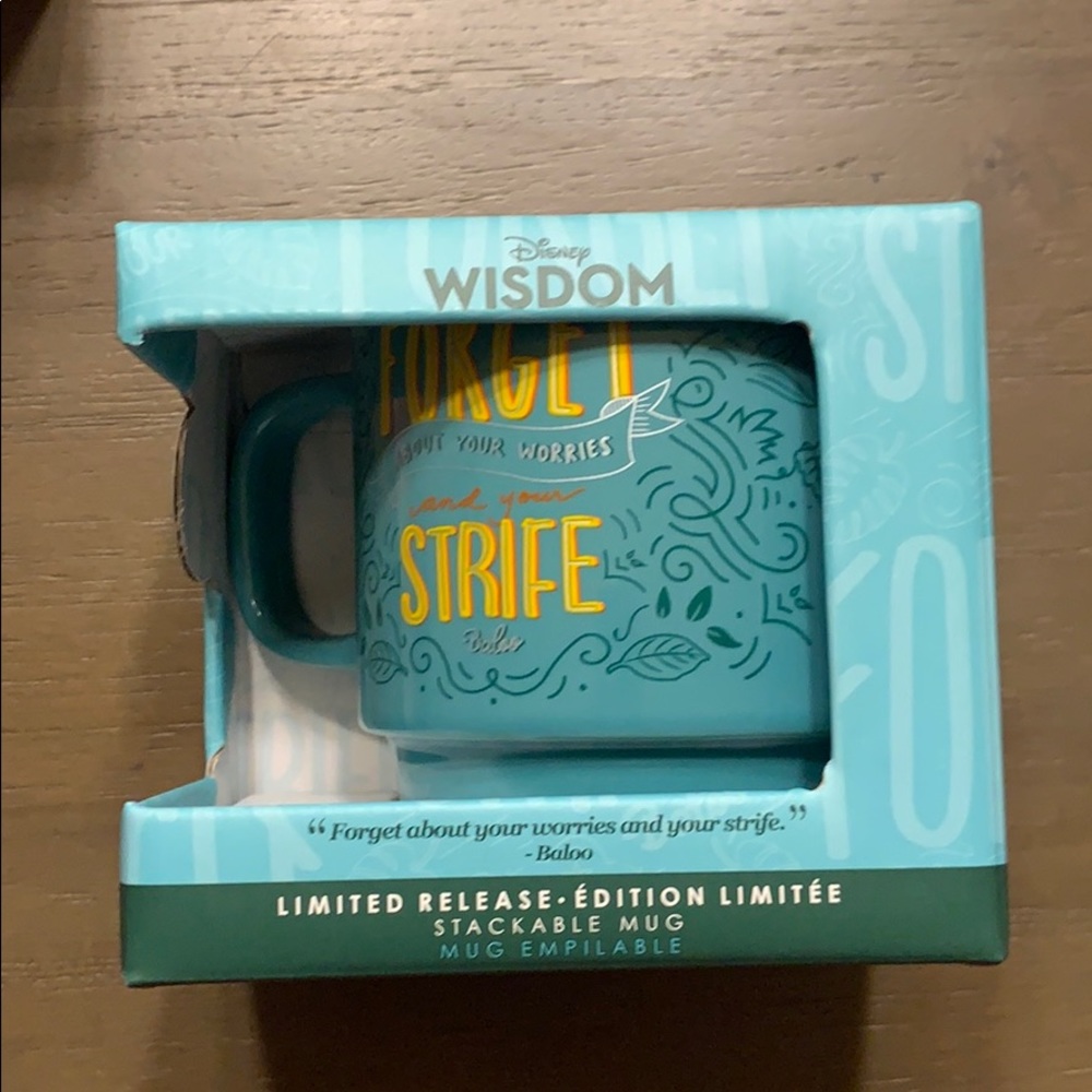 Disney wisdom Baloo Mug 3/12 March 2019